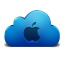 Cloud Apple Icon 64x64 png